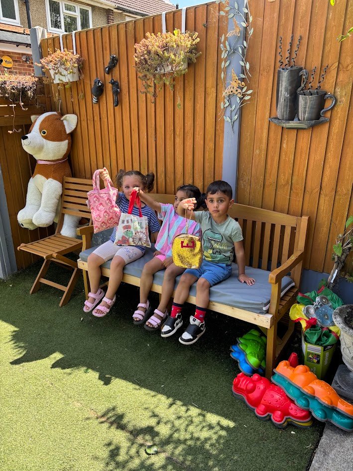 Happy children at HM Childminding